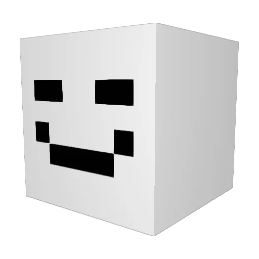 KarloW1234 Minecraft avatar head, 3D render