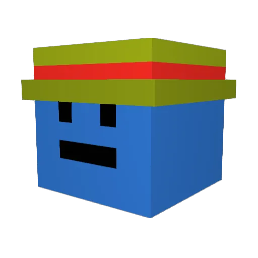 Karlobox99 Minecraft avatar head, 3D render