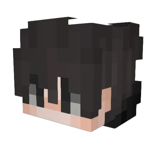 Karlxander Minecraft avatar head, 3D render