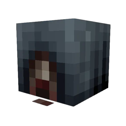Karlyon Minecraft avatar head, 3D render