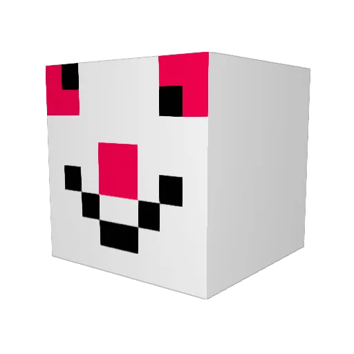 KarmaDayy Minecraft avatar head, 3D render