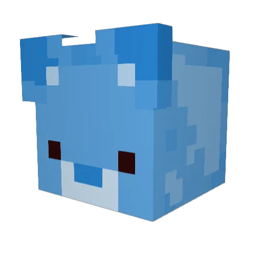 KarmaInSpace Minecraft avatar head, 3D render