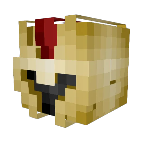 KarmaP2L Minecraft avatar head, 3D render