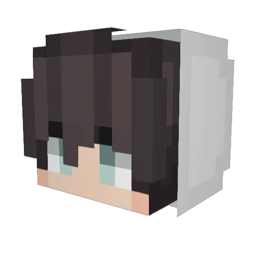 Karmaoui_Y Minecraft avatar head, 3D render