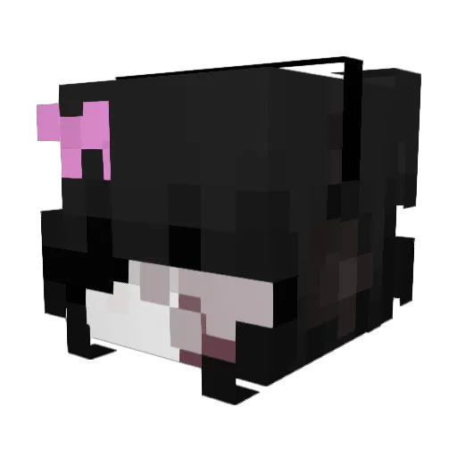 Karmelia_x Minecraft avatar head, 3D render
