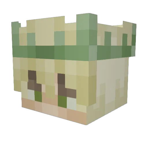 Karmen11037 Minecraft avatar head, 3D render
