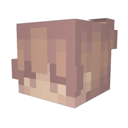 KarmicBasil Minecraft avatar head, 3D render
