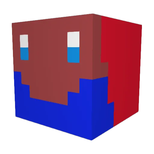 KarmicColt Minecraft avatar head, 3D render