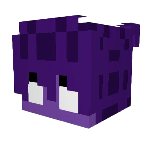 KarmieAsada Minecraft avatar head, 3D render