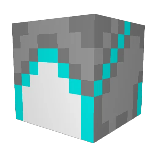 Karna_ Minecraft avatar head, 3D render