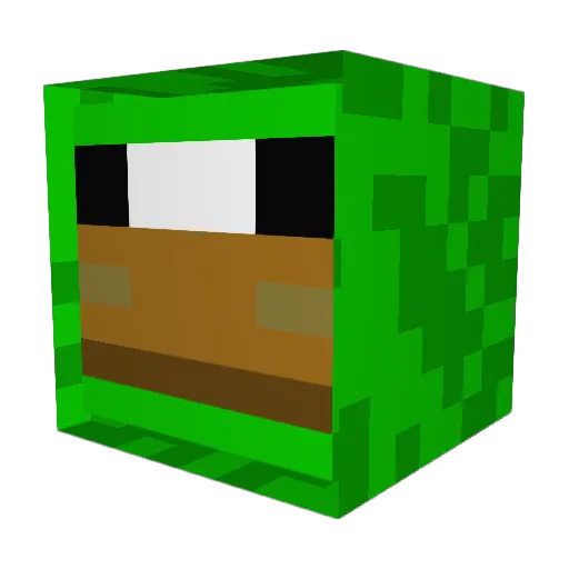 Karnage4321 Minecraft avatar head, 3D render