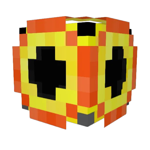 Karnuerckel Minecraft avatar head, 3D render