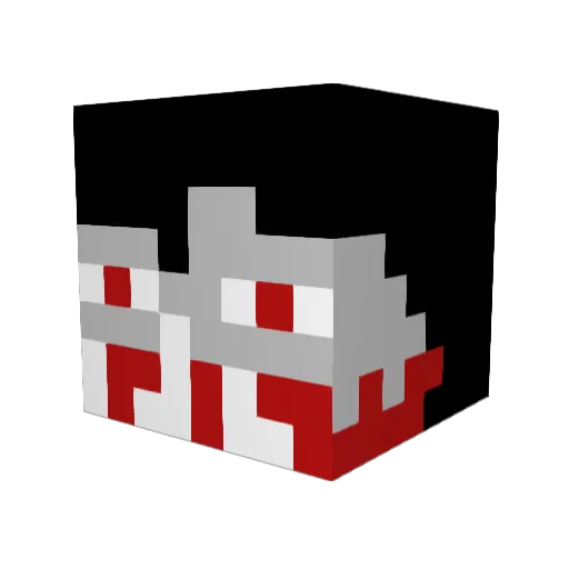 KaroH2006 Minecraft avatar head, 3D render