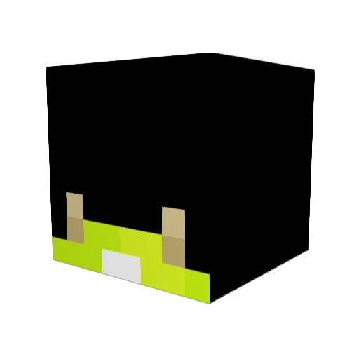 KaroHet Minecraft avatar head, 3D render