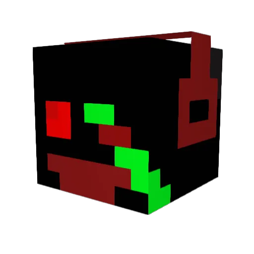 KaroSal15 Minecraft avatar head, 3D render