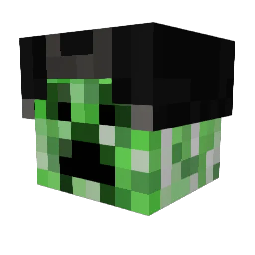 Karol0412 Minecraft avatar head, 3D render