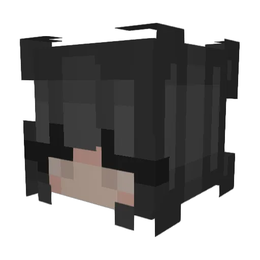 KarolineYtte Minecraft avatar head, 3D render