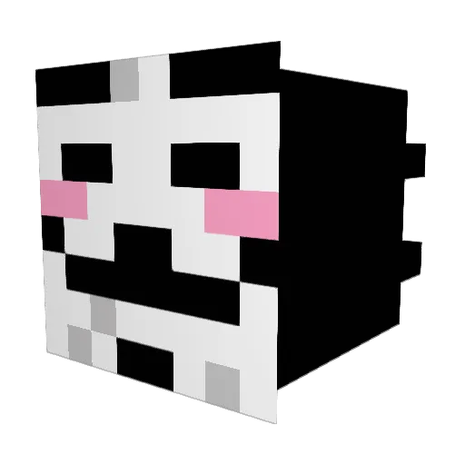 Karpaciarz18 Minecraft avatar head, 3D render