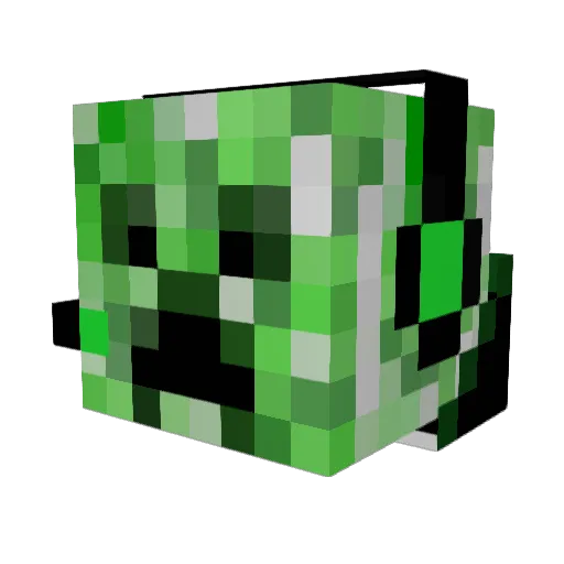 KarsFaer Minecraft avatar head, 3D render