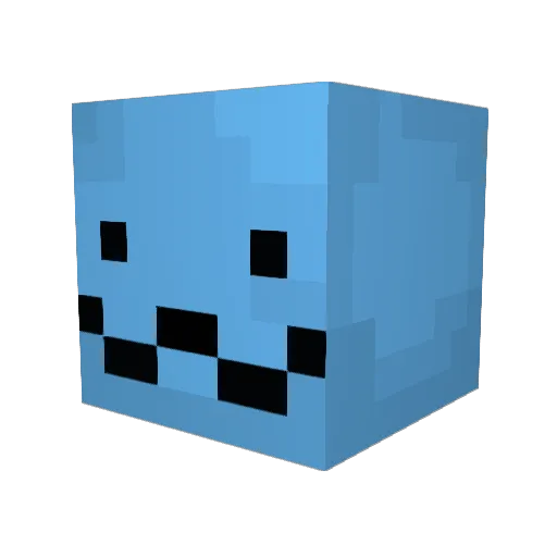 KaruchanX Minecraft avatar head, 3D render
