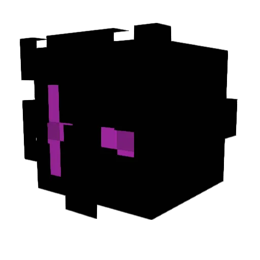 Karunos Minecraft avatar head, 3D render