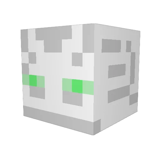 Karva_jn Minecraft avatar head, 3D render