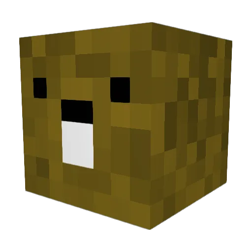 Karzel__ Minecraft avatar head, 3D render