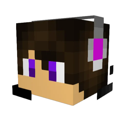 KasTrullEn54 Minecraft avatar head, 3D render