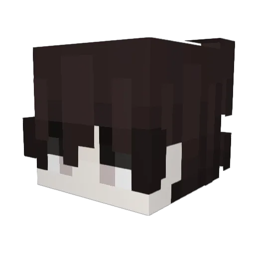 KasaLavista Minecraft avatar head, 3D render
