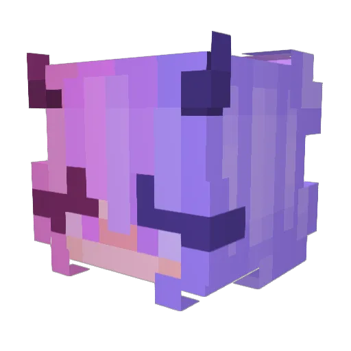 Kasekopf Minecraft avatar head, 3D render