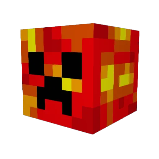 Kasparas11 Minecraft avatar head, 3D render