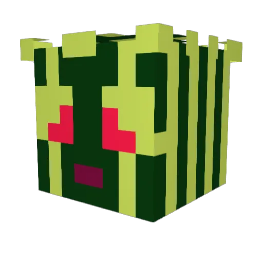 Kasper04 Minecraft avatar head, 3D render