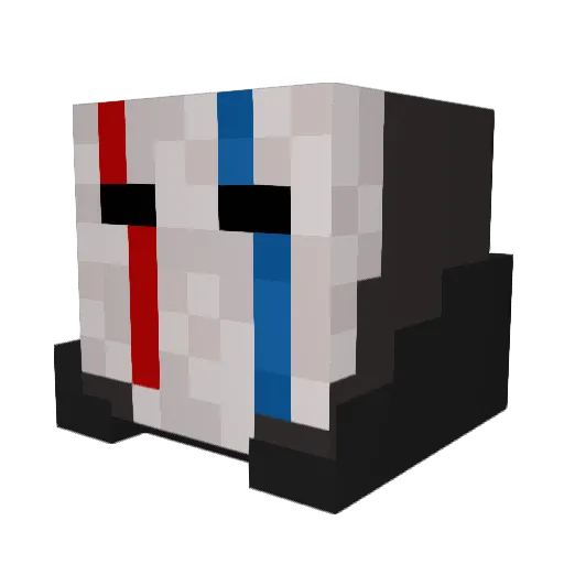 Kasper4113 Minecraft avatar head, 3D render