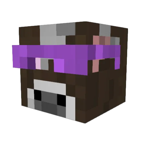 Kasperro220_ Minecraft avatar head, 3D render