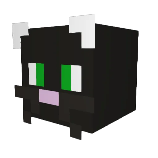 KaspianR Minecraft avatar head, 3D render