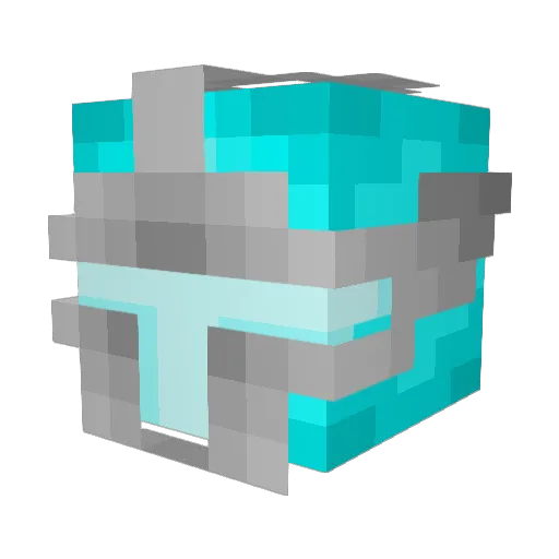 Kass_Kroutte Minecraft avatar head, 3D render
