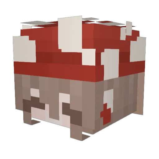 Kassie184 Minecraft avatar head, 3D render