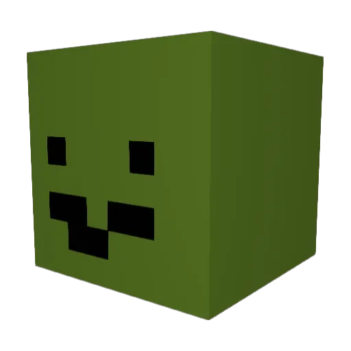 KassyWassy Minecraft avatar head, 3D render