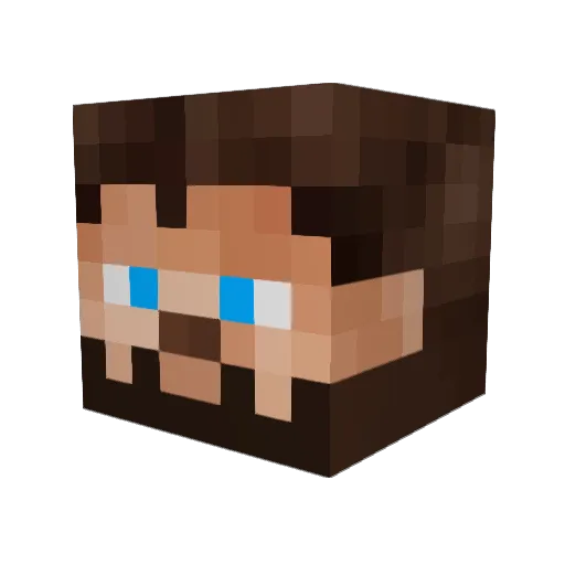 Kasten_Bier Minecraft avatar head, 3D render