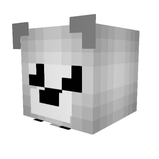 Kastenbrot2 Minecraft avatar head, 3D render