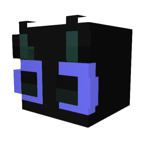 Kasti_Rastaman Minecraft avatar head, 3D render