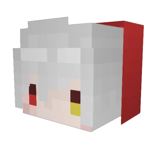 Kasztan146 Minecraft avatar head, 3D render
