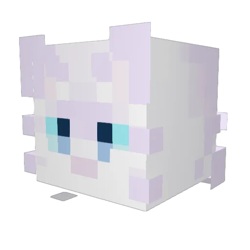 KatKazam Minecraft avatar head, 3D render