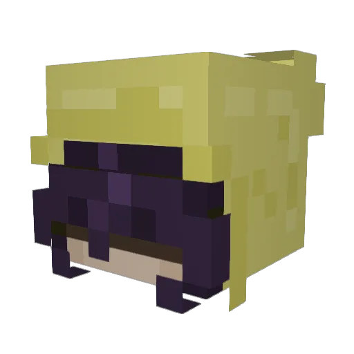 KatLoviu Minecraft avatar head, 3D render