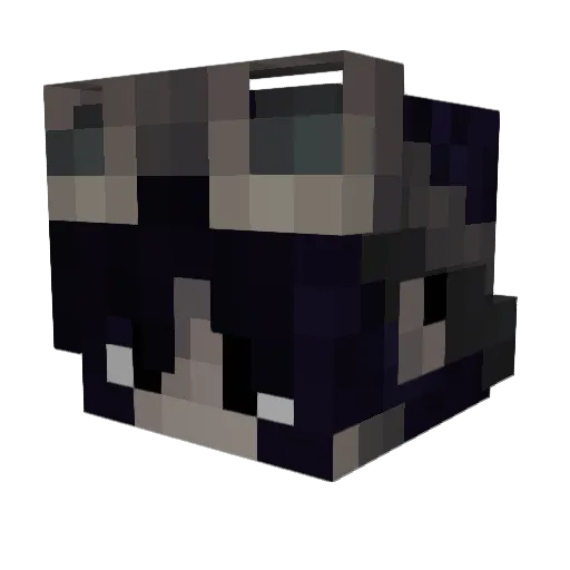 KatTheLad Minecraft avatar head, 3D render