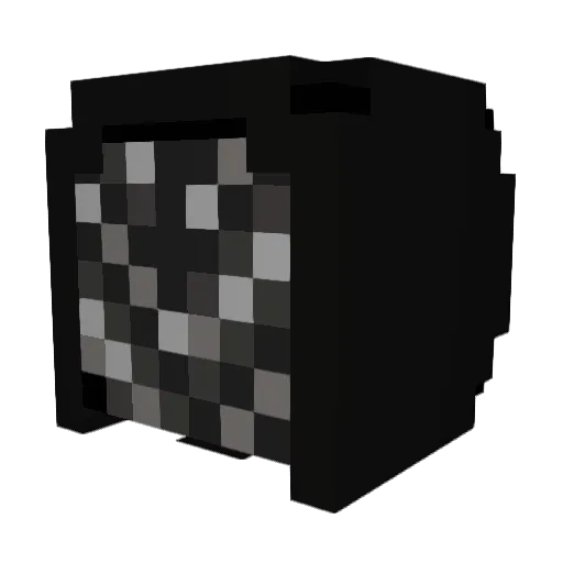 Kat_and_Sasha Minecraft avatar head, 3D render