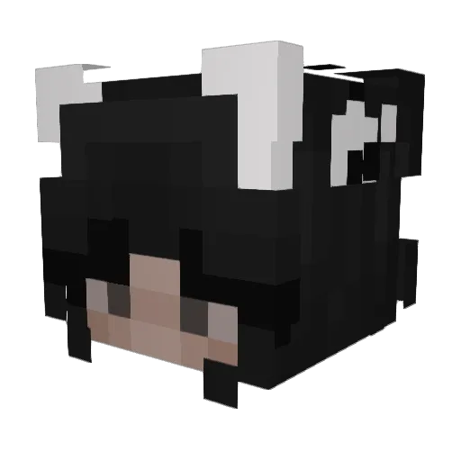 Katana333x Minecraft avatar head, 3D render