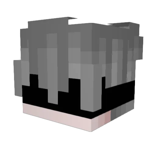 Katashi0 Minecraft avatar head, 3D render