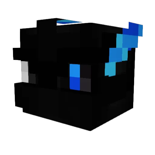 Katekarincz Minecraft avatar head, 3D render