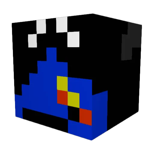 KatelinThekiv Minecraft avatar head, 3D render